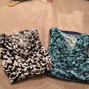2 Sleeveless Tops